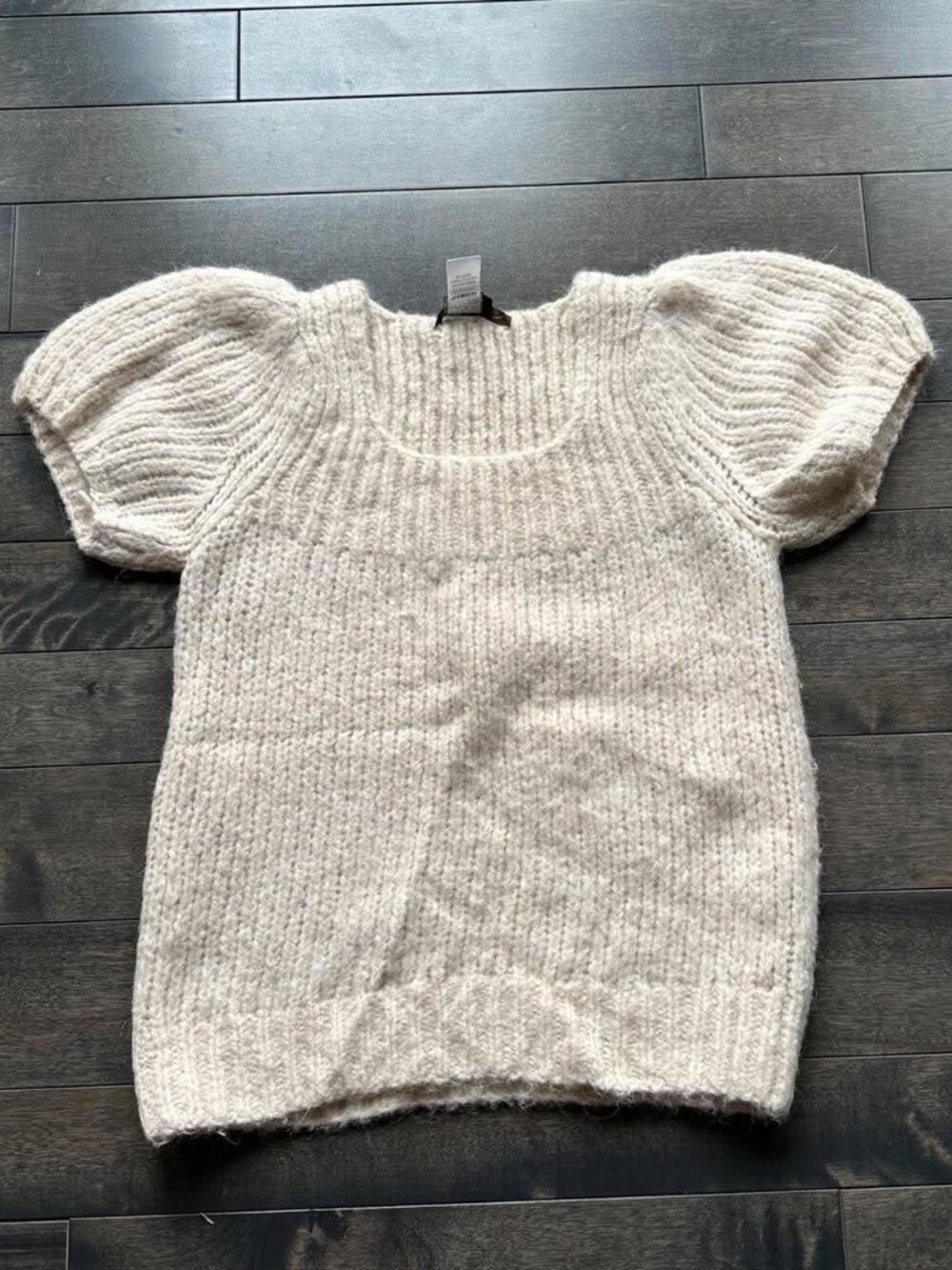 BCBG Puff Sleeve Sweater